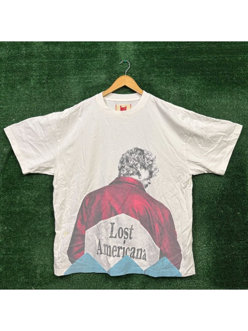 Machine Gun Kelly Lost Americana White T-Shirt Size XXL